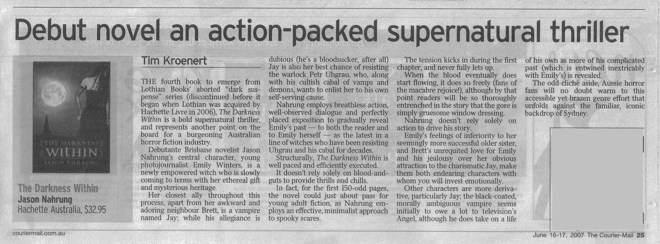 Courier-Mail 16 July 07