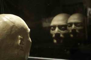 ned kelly ned kelly's death mask at old melbourne gaol