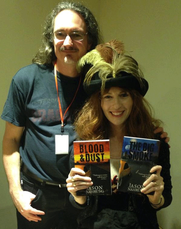 alison goodman launches the big smoke by jason nahrung