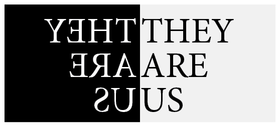 They Are Us exhibition logo